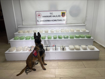 Yüksekova’da 59 kilo 971 gram uyuşturucu ele geçirildi; 3 gözaltı