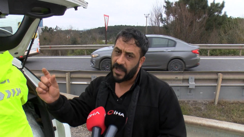 İstanbul- Ümraniye'de dron destekli 'kaynak' denetimi; 9 sürücüye ceza