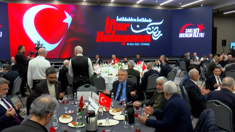 İstanbul - Şişli'de 'İstiklalden İstikbale İftar Buluşması' programı düzenlendi