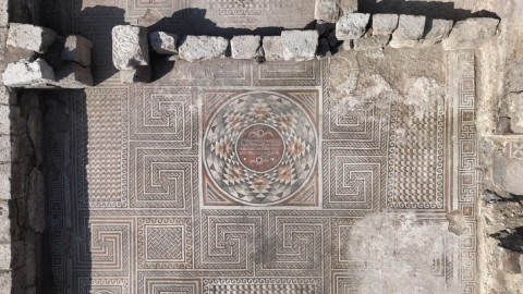 İç Anadolu’nun en büyük mozaik kazı çalışmaları, ‘Ören yeri’ ilan edildi