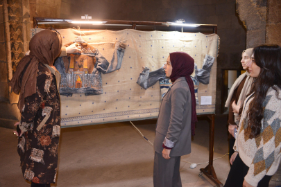 Gelenekten geleceğe; ehram ve kot ceket Erzurum’un kültürel değerleriyle tasarlandı