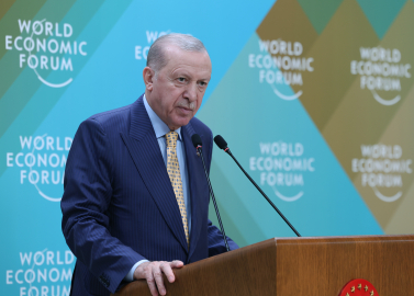 İstanbul- Cumhurbaşkanı Erdoğan, WEF Türkiye Ülke Stratejisi Toplantısı'na katıldı