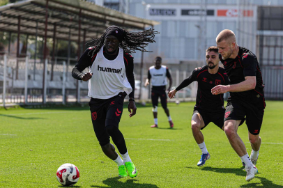 Samsunspor, TÜMOSAN Konyaspor maçı hazırlıklarını sürdürdü
