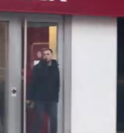 İstanbul - Beşiktaş'ta bankaya soygun girişimi-1