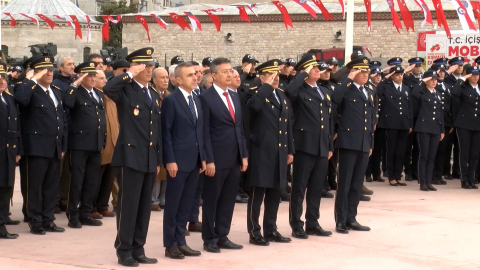 Türk Polis Teşkilatı'nın kuruluşunun 181’inci yıl dönümü Taksim’de kutlandı