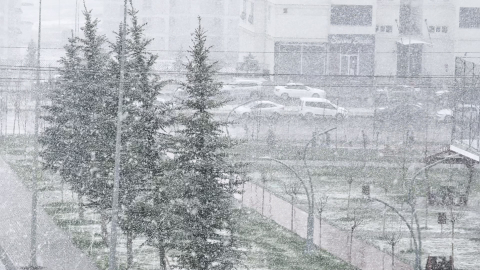 Sivas'ta kar yağışı