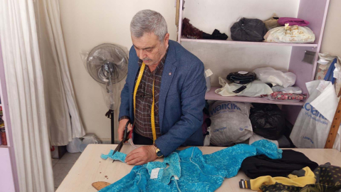 Hataylı 46 yıllık terzi: Meslek yok olmasın