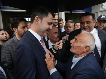 Şehit babasından Bakan Kurum'a teşekkür