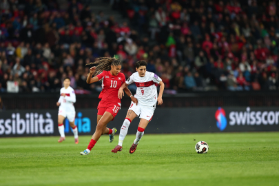 A Milli Kadın Futbol Takımı, İsviçre’ye mağlup oldu