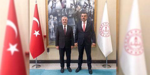 Bakan Tekin, ÖSYM Başkanı Ersoy'u kabul etti