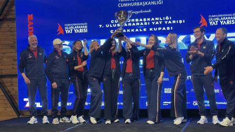 Yat yarışlarında Çanakkale Zafer Kupası, Atabay Challengers Takımı'nın oldu