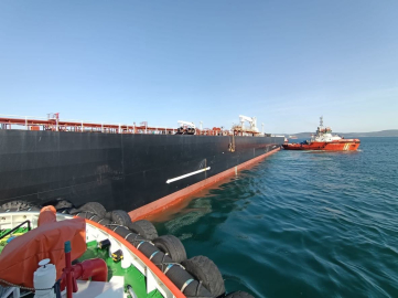 Çanakkale Boğazı'nda gemi arızası (2)