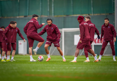 Trabzonspor’da Göztepe maçı hazırlıkları başladı