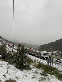 Antalya'da mayıs ayında kar sürprizi