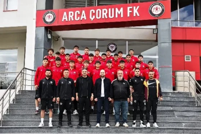 Arca Çorum FK U17 Takımı, son 8 hedefiyle Ankara yolcusu