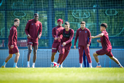 Trabzonspor’da Beşiktaş maçının hazırlıkları devam etti