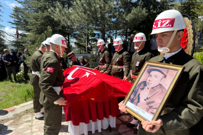 Şehit onbaşının cenazesi, 61 yıl sonra memleketi Tokat'ta getirilip defnedildi