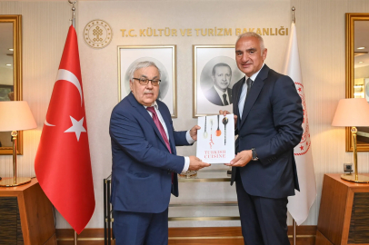 Bakan Ersoy, Rusya Büyükelçisi Verşinin’i kabul etti