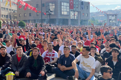 Ankara'da milli maç heyecanı 