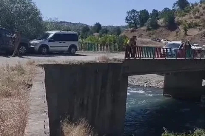 Çayda akıntıya kapılıp kayboldu