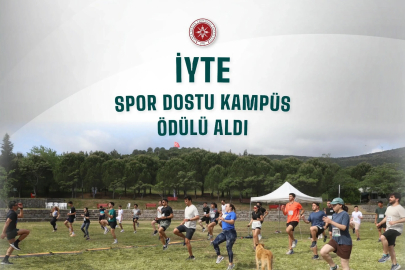 İYTE'ye 'spor dostu kampüs' ödülü